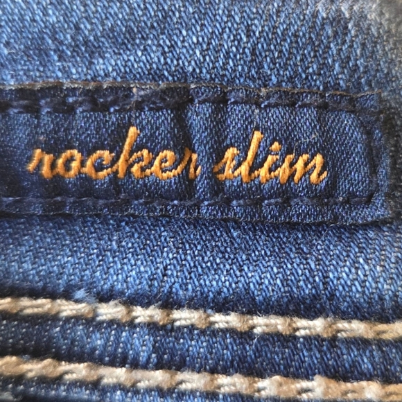 Seven7 Women's Rocker Slim Boot Cut Jeans Size 12 - Picture 3 of 9